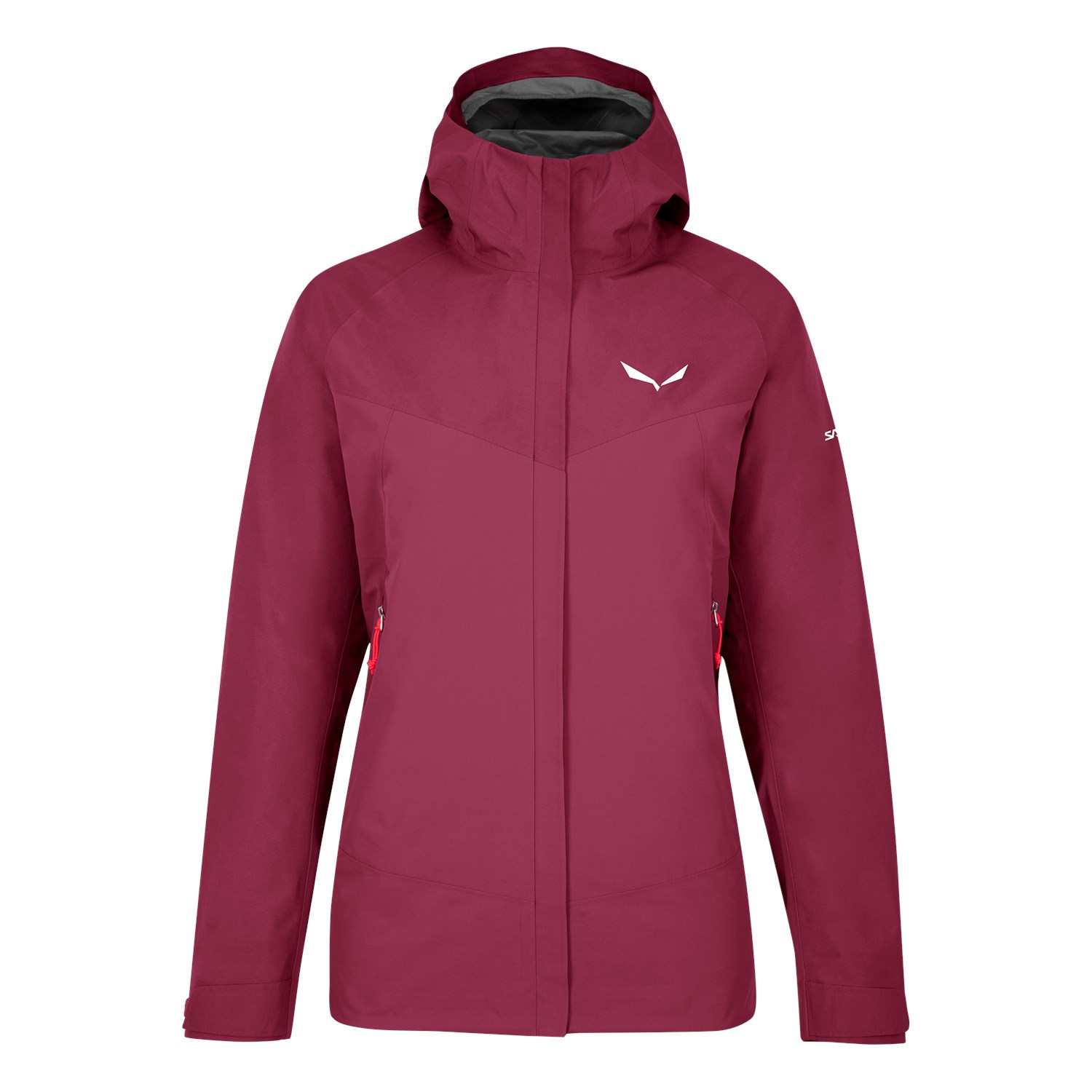 Chaqueta Hardshell Mujer Chile - Salewa Moiazza GORE-TEX® - Moradas/Rojas - OEGP-94052